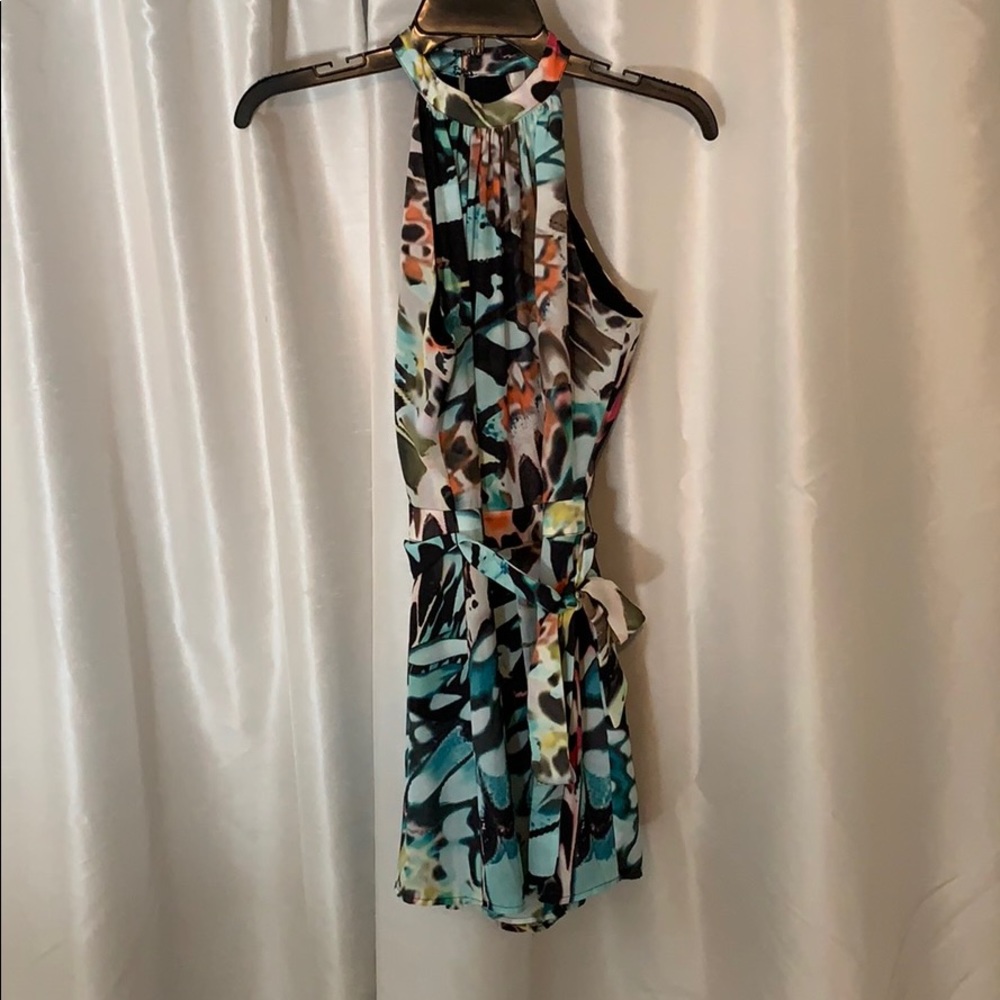 Bebe multi color romper